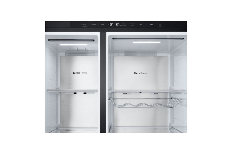 Dettaglio interno frigorifero GSLE91EVAB